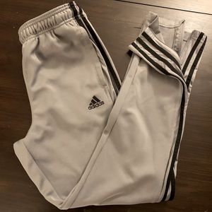 Mens Adidas Ankle Zipper Training Pants